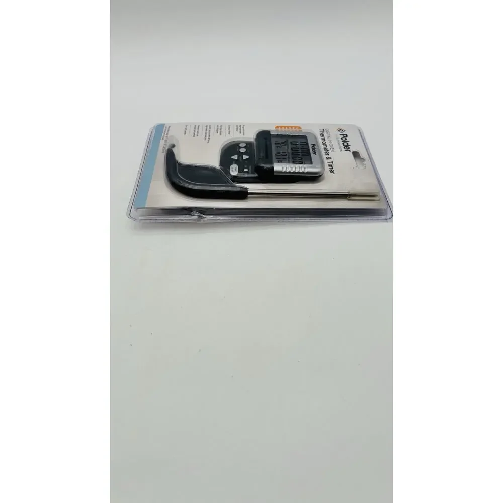 New Polder Digital In-Oven Thermometer & Timer THM-362-86 New Sealed